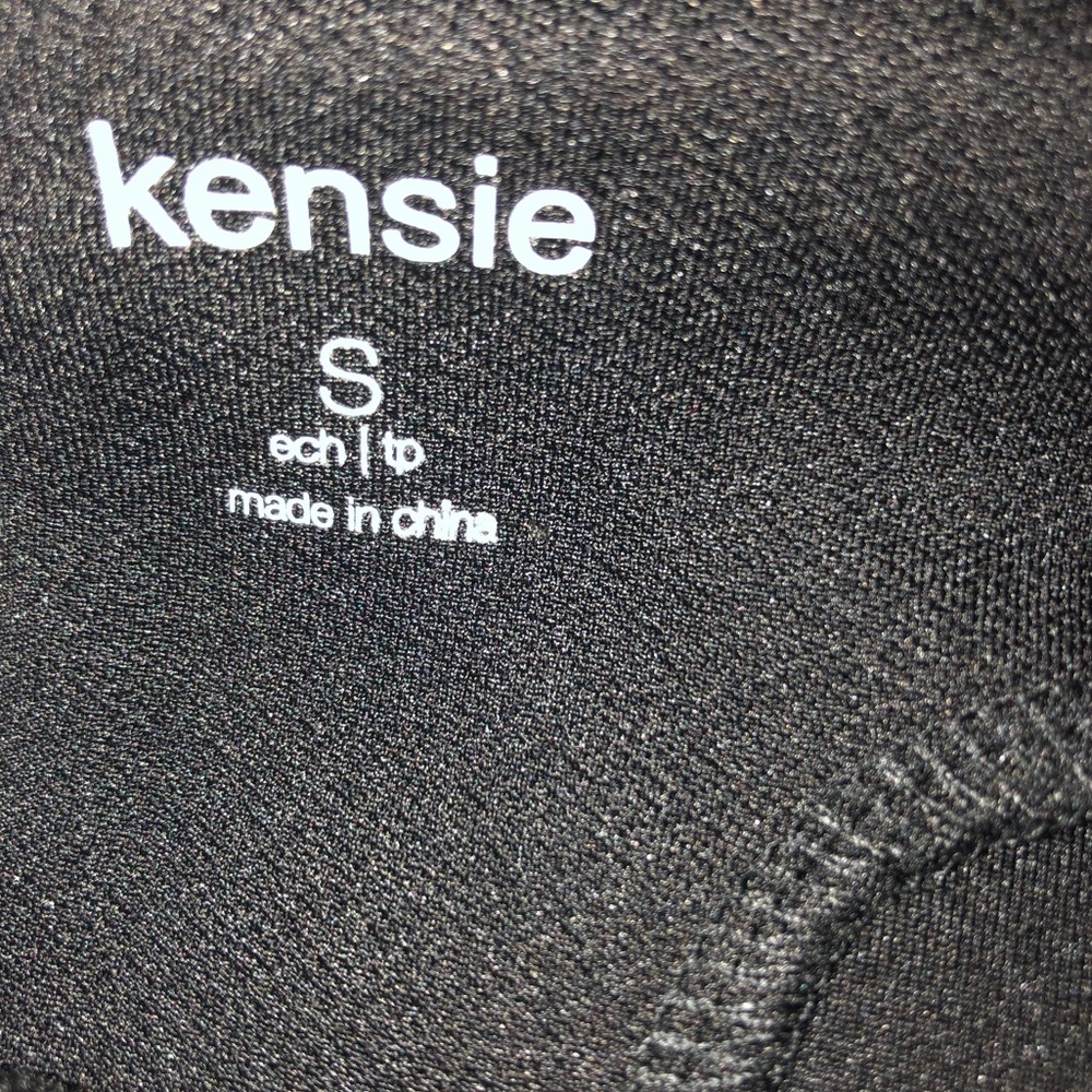 Kensie black crepe dress NWT - Picture 4 of 6